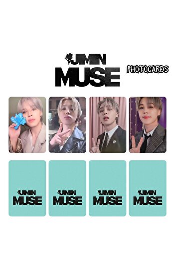 Kpop Dünyasi BTS JIMIN - ''Muse'' Photocard Set 1