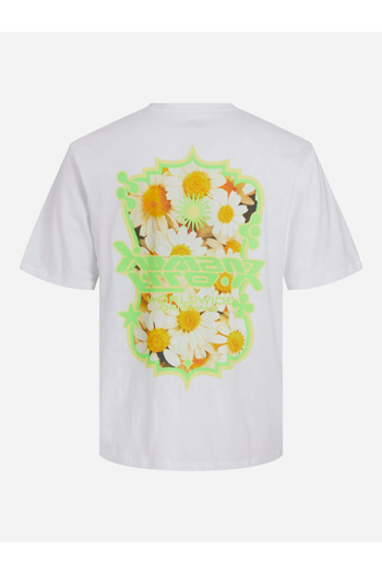 Jack & Jones Floral Print Crew Neck T-Shirt