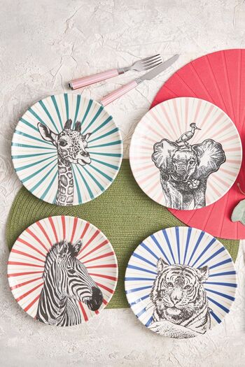 Karaca Safari Cake Set for 4 People
