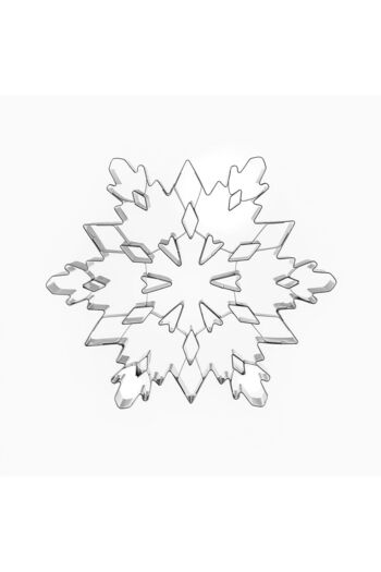 Karaca New Year Christmas Snowflake Cookie Mold