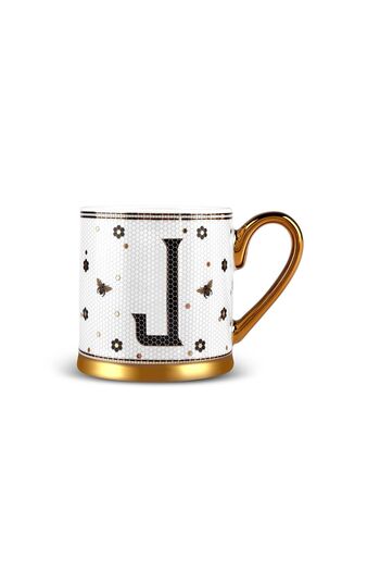 Karaca 330 ml Mug with Letter J