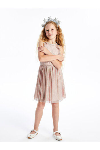 LC Waikiki LCW Kids - Girl's Halter Neck Dress