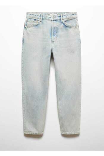 MANGO Man Cropped Tapered Loose Fit Jean