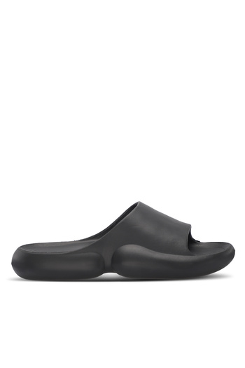 Esem Jefry Men's Black Slippers
