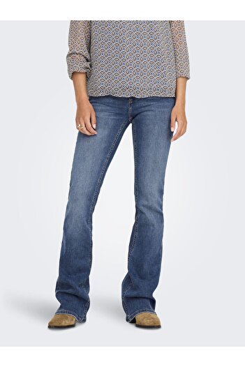 ONLY Flared Fit Jeans Onlblush Mittlere Taille Ausgestellt Jeans