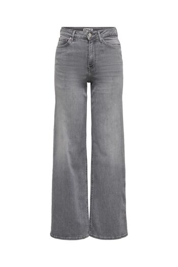 ONLY Jeans Mit Weitem Bein Onlmadison Hohe Taille Weiter Beinschnitt Jeans