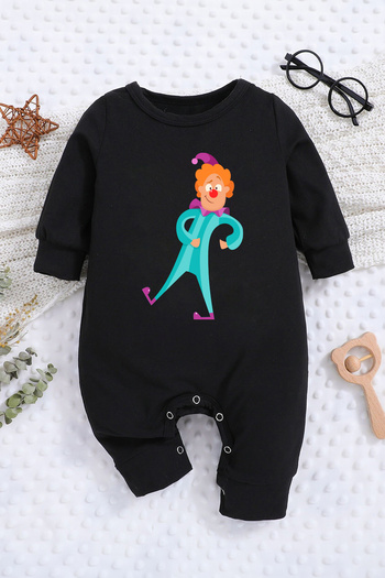 ADABEBEK 20239 Model Clown Printed Style Baby Rompers