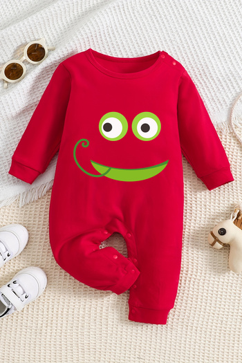 ADABEBEK Frog Printed Style Cute Baby Rompers - 20231