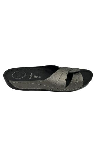BENTO 16027 Model Platinum Cross Magnetic Slippers