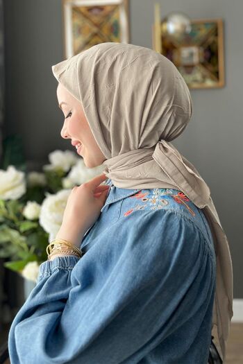 Aker Φουλάρι Sand Beige Bamboo Cashew - 6060800-931