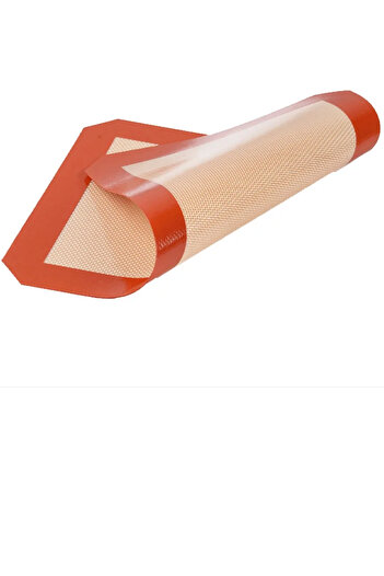 GİLLİ STORE 30x40 Silicone Baking and Dough Rolling Mat - Bakable and Washable, Self-Oil