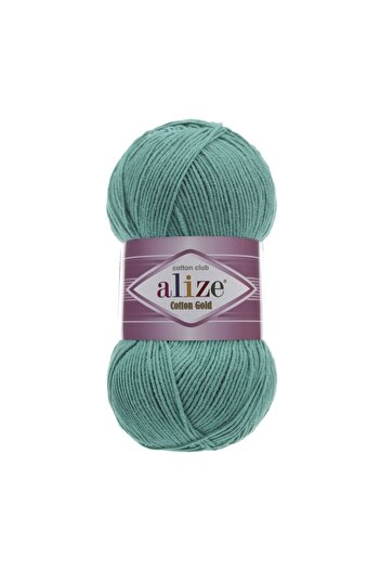 Alize Emerald Green Amigurumi Lanyard - 100 g Hand Knitted, Color Code: 610