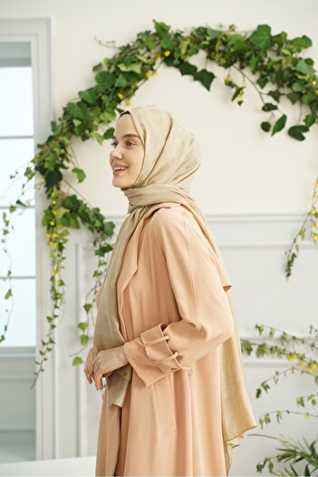 ARMANDA Gold Princess Series Chain Patterned Shawl