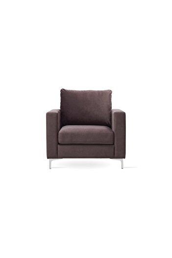 Enza Home Linea Berjer - Kahve, Antrasit