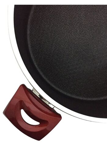 Yıldız çelik 32 cm teflon deep pot in the home
