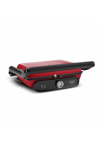 Karaca Gastro Grill Glass Premium 2400w Toaster and Grill Machine Cranberry
