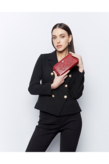 Aka Deri Leather Women's Wallet 496 66