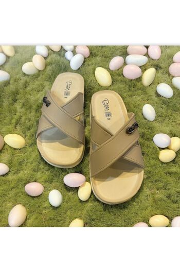 Lion Anatomical Sole Cross Daily Non-Slip Slippers