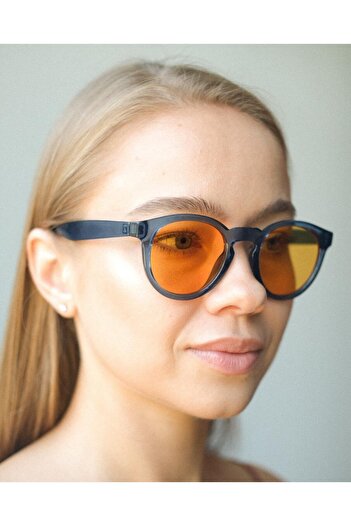 Bilge Karga Blue Orange Gleen Sunglasses