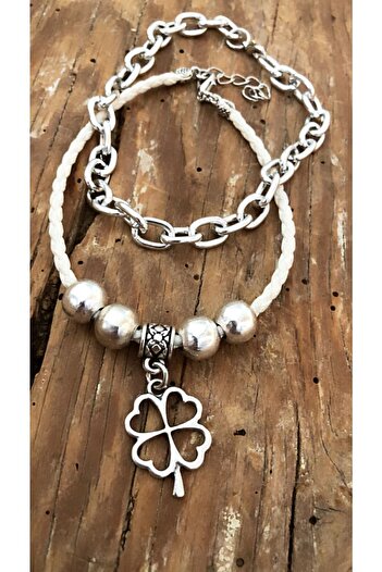 by özllem Clover Anklet Set