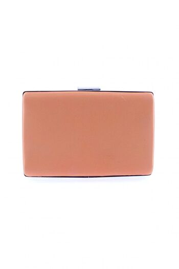 DGN 5275-22y Orange Satin Women's Evening Dress Portfolio Bag