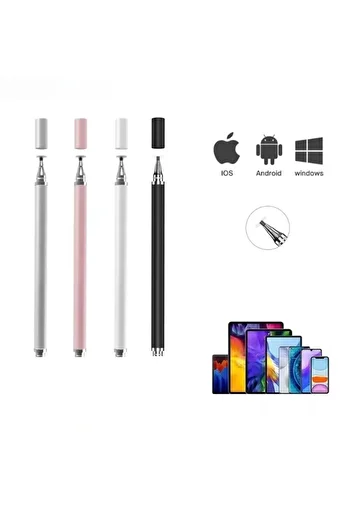 İstanbul Teknoloji Android and Los Compatible Touch Pen - Compatible with All Phones and Tablets