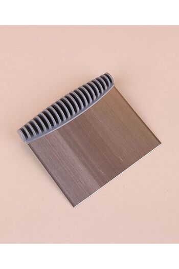Uçar Stainless Luxury Steel Dough Cutting Apparatus Steel Cutter Scraper Cake Shaping Spatula