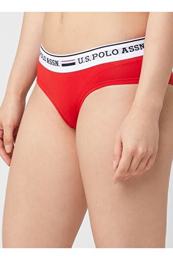 U.S. Polo Assn. Women's Lycra Cotton Bustier Shorts Set