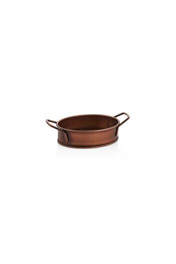 LUCKYHOMES Mini Home Tableware Kitchen Tray - Antique Copper, Presentation Tray 16cm X 13cm 2070-3