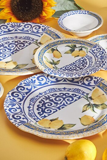 Karaca Lemon 26 Parça 6 Kişilik Kahvaltı/servis Takımı