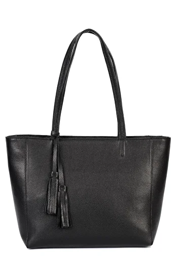 Ysmn Useful Genuine Leather and Tassel Detailed Women's Shoulder Bag - Yc 012016 Ddz