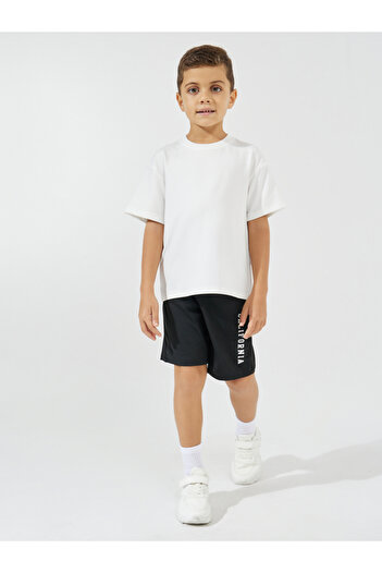 Styli California Back Print Oversized T-Shirt & Shorts Set