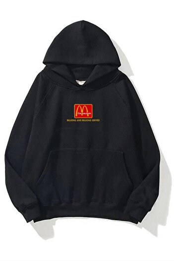 LA GULER Unisex Mc Hooded Sweatshirt - Brown