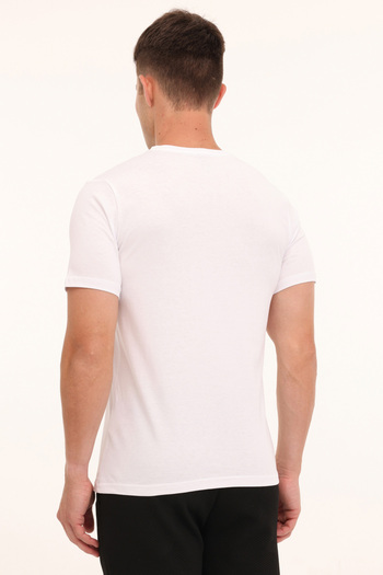 Kinetix Mb Sn220 t Shirt 4Pr White Men's Short Sleeve T-Shirt
