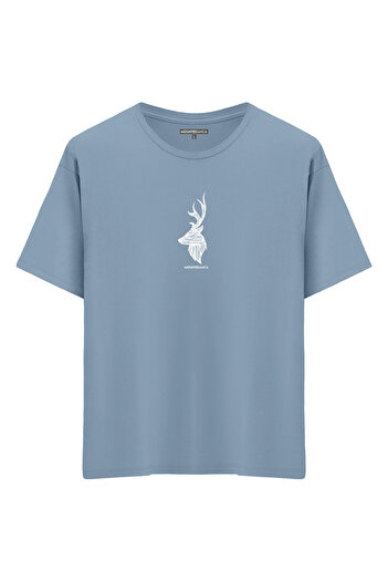 Mounte Bianca Unisex Deer Ii - Oversize T-Shirt