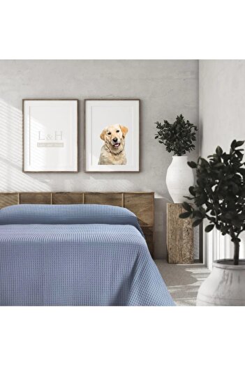 Lucy and Home 160X240 cm Single Pique Bedspread