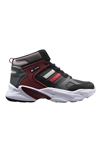 M.P. Mp Men's Black-burgundy
