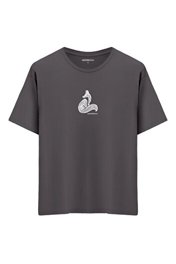 Mounte Bianca Unisex Fox - Μπλουζάκι Oversize