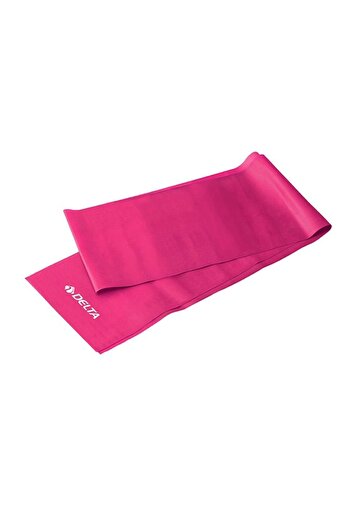 Delta Banda Pilates Mediu Tare 150 x 15 cm Cauciuc de rezistență la exerciții (partea de capăt deschisă)