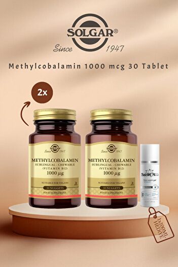 Solgar Methylcobalamin 1000 Mcg 30 Tablets 2 Pieces