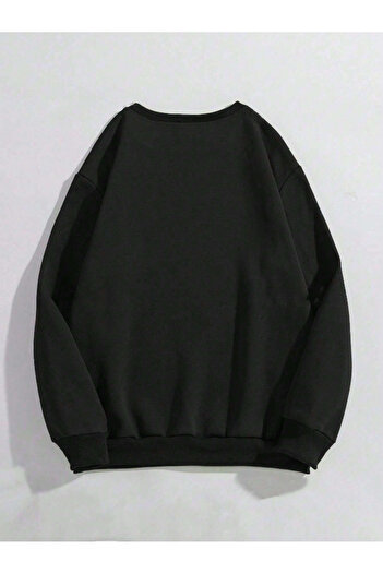 Revasser Φούτερ MİLANO Unisex Oversize - Ειδικό Χρώμα, Crew Neck, Βαμβακερό