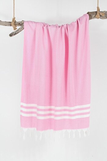 Bedinn Peshtemal Bamboo Diamond Pink