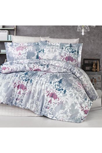 MAXSTYLE Poplin Satin Double Bedding Set