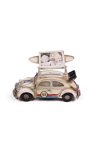 Mnk Decorative Metal - With Car Frame and Moneybox