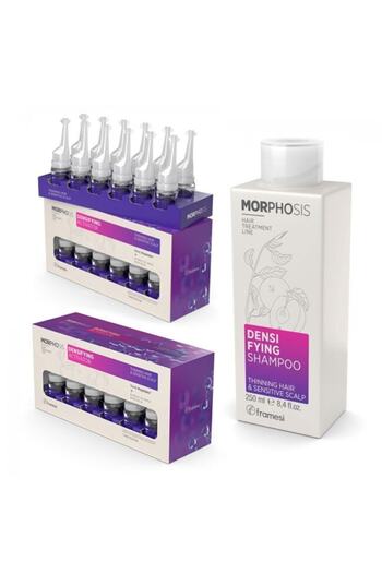 FRAMESİ Morphosis Scarce Densifying Sensitive Scalp - 24 Fiale + Shampoo Frame