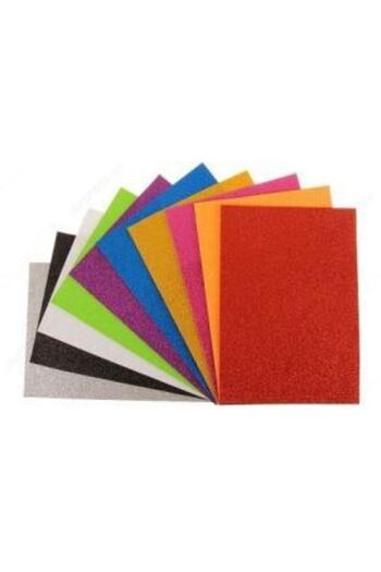 Puti A4 Glitter Eva 10 Piece Mixed Color