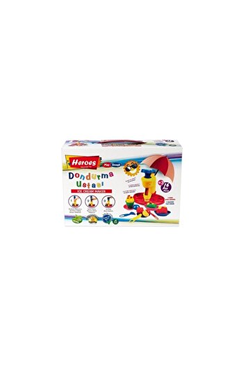 HEROES Educational Ice Cream Master Play Dough Set 16 Pieces Ern-537