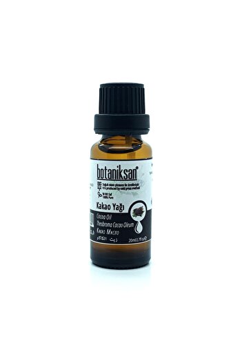 botaniksan 20ml Cocoa Butter - Cold Pressed, Pure, Natural, No Additives