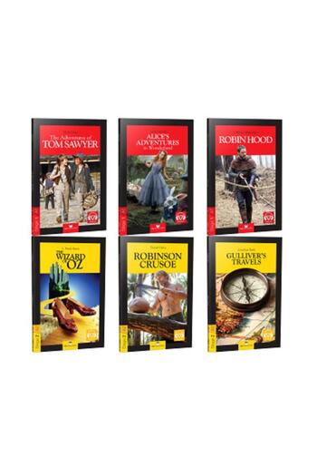 MK Publications English Reading Book Stage Mixed Set 6 - 6 Books - QR Code Listening