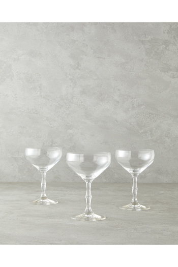 English Home Bliss Crystal Set of 3 - Transparent 300 ml Cup